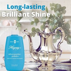 Silversmiths’ Polish, Professional Silver Cleaner and Tarnish Remover for Jewelr