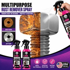 All-Purpose Rust Remover Spray 120ML Fast-Acting Iron Oxidation Eliminator