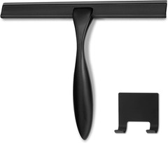 HIWARE All-Purpose Shower Squeegee for Shower Doors, Bathroom, Window and Car Gl