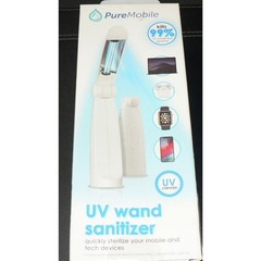 Pure Mobile Handheld Sanitizer Wand in White MSRP $20