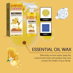 Beeswax Spray Essential Oil Wax,Multi-Purpose Furniture Polish,Wood Care Spray