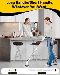 Electric Spin Scrubber for Cleaning Bathroom, Shower Scrubber Cordless Cleani…