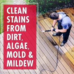 Outdoor Cleaner Cleans Moss & Algae Stains from House, Vinyl Siding, Deck, Patio