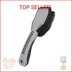 VIKING Tire Brush and Wheel Brush for Cleaning Car, Tires, Car Wash, Grey, 10.3