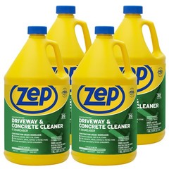 Zep Driveway, Masonry and Concrete Cleaner and Degreaser Concentrate – 1 Gallon