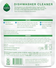 Effortless Odor Removal with Seventh Generation 6 Count Dishwasher Cleaner Packs