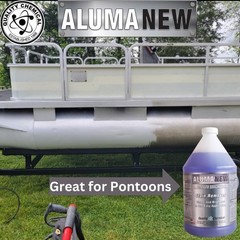 1 Gallon Liquid Aluminum Brightener – Effective Stain Remover for Metal Surfaces