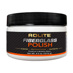 Fiberglass Polish, 4.5oz, Removes Water Spots, Staining, Oxidation & Hairline…
