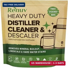 Renuv® Citric Acid for Cleaning & Descaling, 2LB Bulk | Powder Descaler For Wate