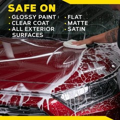 Meguiar’s Hybrid Ceramic Wash & Wax – Sophisticated Car Wash Gently Cleans 48oz