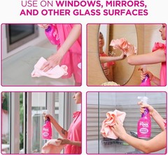 The Pink Stuff Window & Glass Cleaner with Rose Vinegar, 25.4oz Spray – 82384