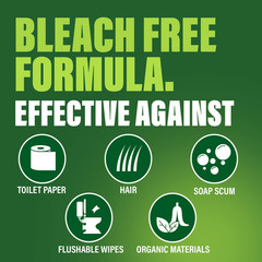 Green Gobbler Drain Clog Remover and Cleaner, Septic-Safe, Bleach-Free