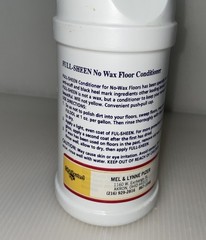 Fuller Brush FULL SHEEN Conditioner Protects Beautifies No Wax Floors 34oz NOS