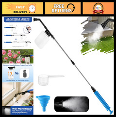 Diatomaceous Earth Powder Duster 250ml – Adjustable 17-50″ Sprayer, Ergonomic Ap