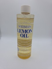 Weiman Lemon Oil Furniture Wood Polish UVX15 Sunscreen 16 Oz Almost Full