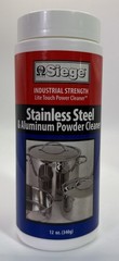Siege Stainless Steel & Aluminum Powder Cleaner, 12 oz, Made in USA P11 Gourmet