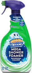 Limpiador Bano y Ducha en Spray 32Oz Espuma Antisarro y Jabon Aroma Lluvia