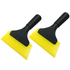 2 Pcs Small Squeegee 5 Inch, Rubber Blade Window Tint Squeegee Mini Wiper for…