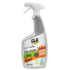 CLR Brands Calcium, Lime & Rust Remover with Cling, 22 oz. Spray Bottle, Adheres
