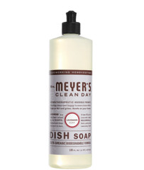 6 ~ Mrs Meyers Clean Day Dish Soap Cuts Grease Biodegradable Lavender Scent 16oz