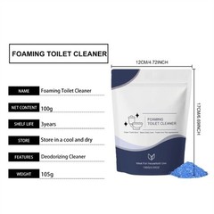 2PC Restorabowl Foaming Cleaning Powder Fresh Scent Fast Dissolving Daily Care