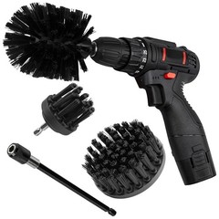8 Pcs Drill Brush Attachment Set, Power Cleaning Scrub Brush Kit with Extend Lon