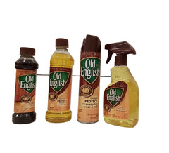 Lot of 4 Favorites-Old English Furniture Polish/protector, READ DESCRIPTION/PIX