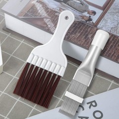 2-Piece Coil Cleaning Brush Set for Air Conditioner & Refrigerator
