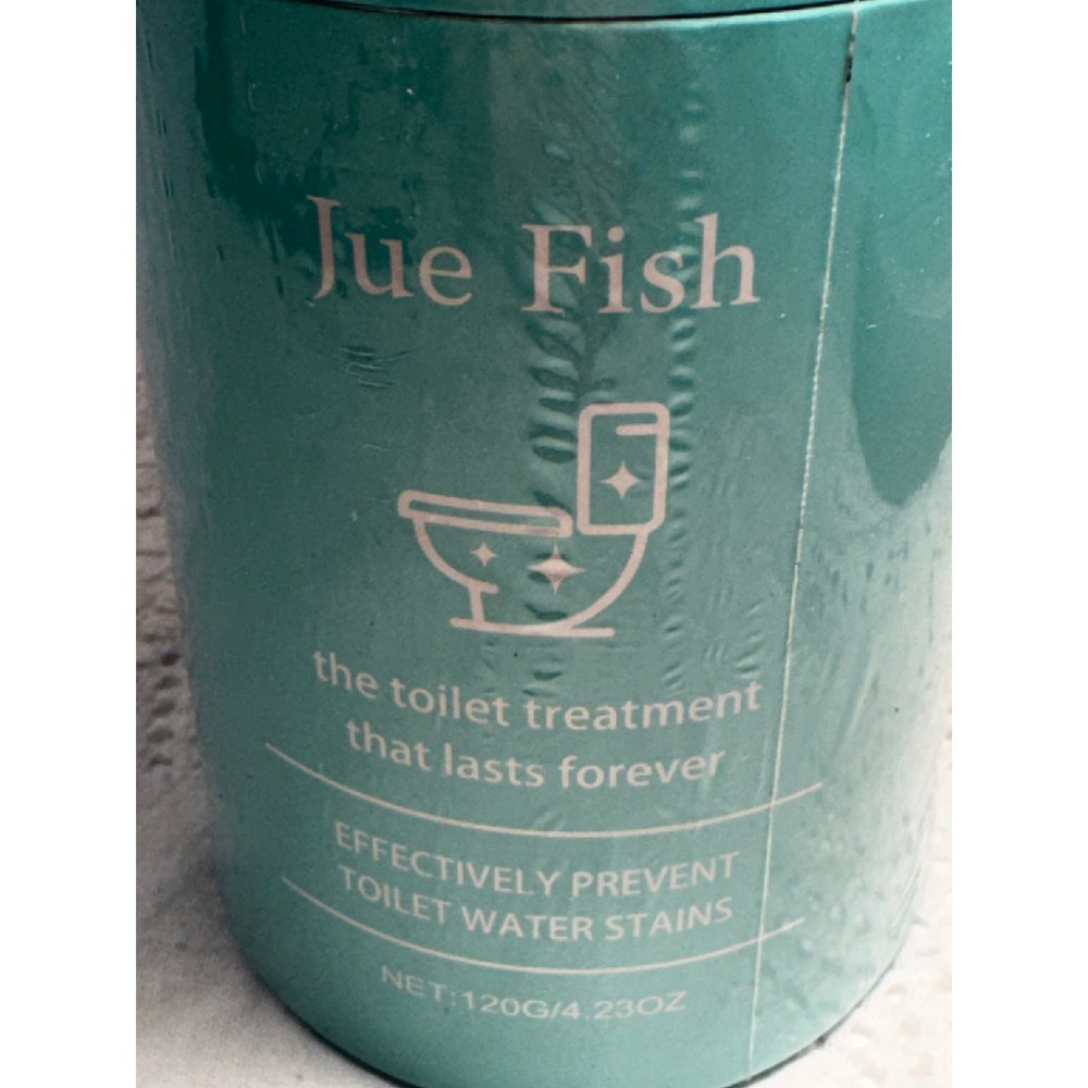 Jue Fish The Toilet Treatment Long Lasting Stain Preventer Cleaner 120g 4.23oz
