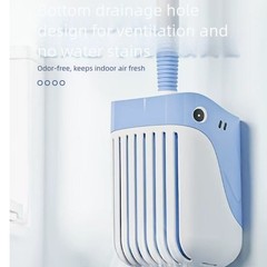 Toilet Brush with No Dead Angle Cleaning Bristles and Reliable Suction Cup Base