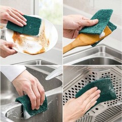 Pack of 30 Heavy Duty Scouring Pads for Home & Kitchen Scour Scrub Cleaning