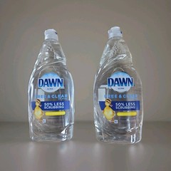 Lot of 2 – Dawn Ultra Free & Clear Dishwashing Liquid, Lemon Essence, 24 oz