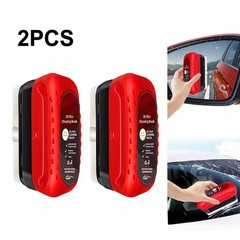 2 Pack 120ML Automotive Oil Film Cleaning Brush for Car Windows Glass Cleaning