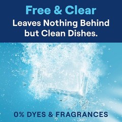 Seventh Generation Free Clear Dishwasher Detergent Packs 73 Count Sparkling C…