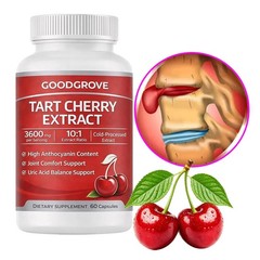 Good Grove Tart Cherry Extract Capsules, Goodgrove Tart Cherry Extract Supplemen