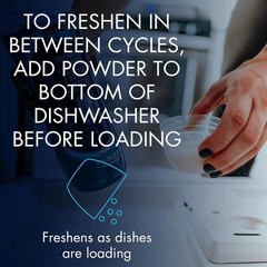 6x Glisten Dishwasher Detergent Booster & Freshener Natural Power Formula – 28oz