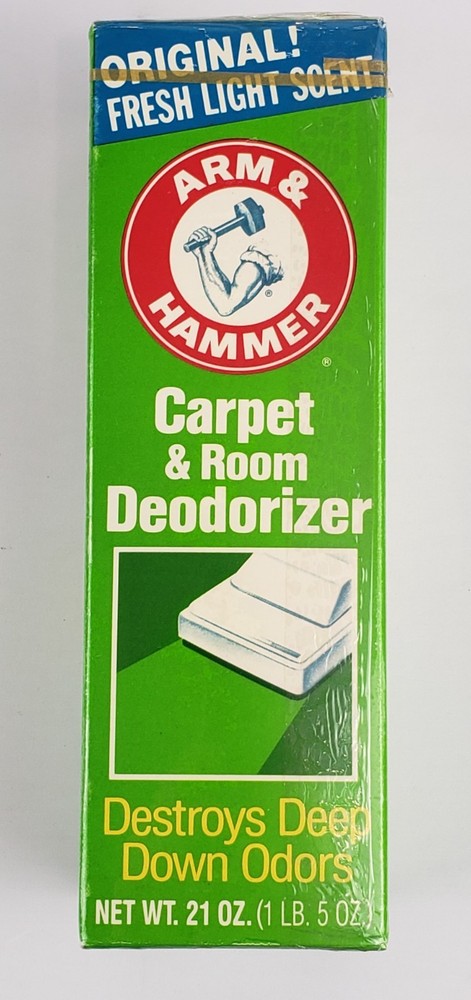 Vintage Arm & Hammer Carpet & Room Deodorizer Original Fresh Light Scent Sealed