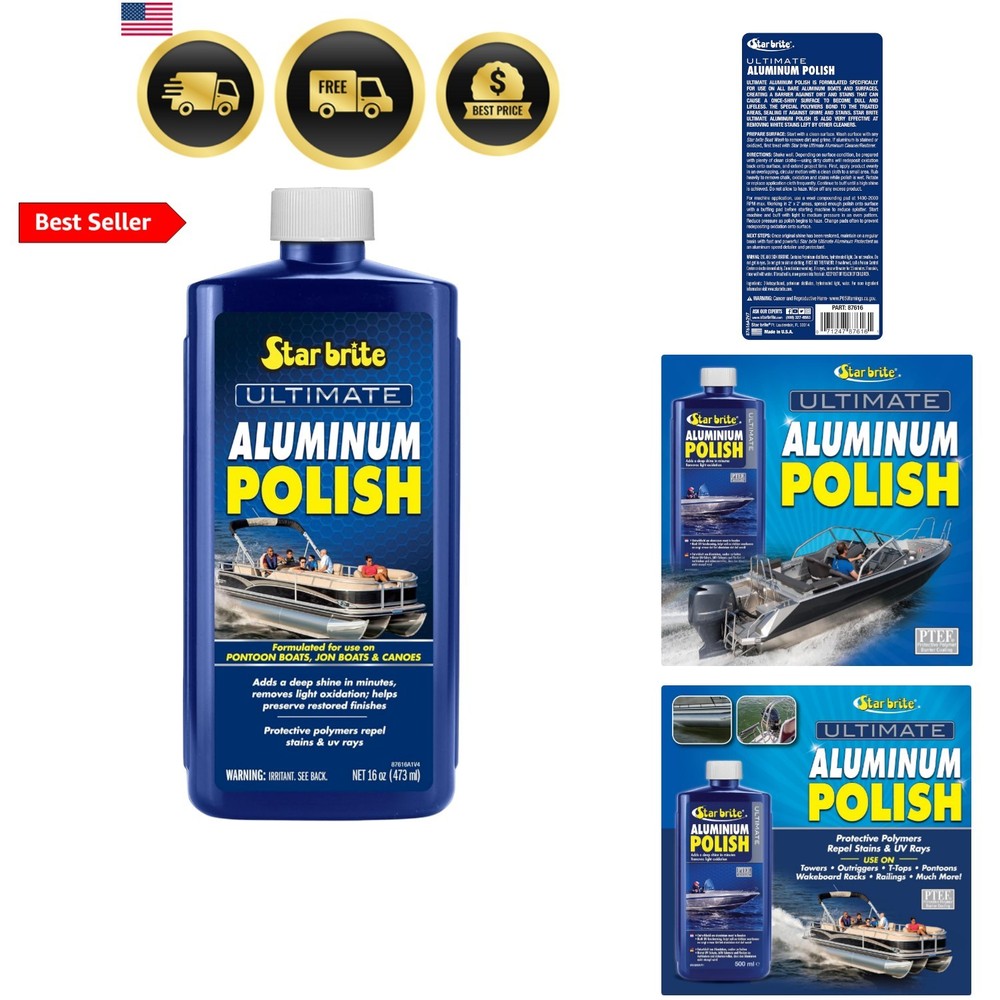 Ultimate Aluminum Polish Adds a Deep Protective Shine, Removes Light Oxidatio…