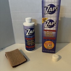 Zap! Professional Restorer for Porcelain Fiberglass Tile Grout 16 oz NEW