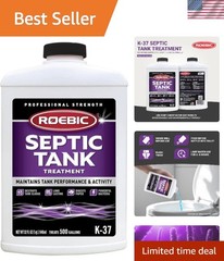 32 Fl Oz Safe & Effective Septic Tank Treatment – Removes Clogs and Odors
