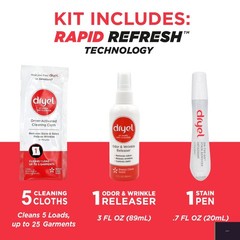 At-Home Dry Cleaning Kit 5 Loads Gentle Dry-Clean-Only Fabric Care