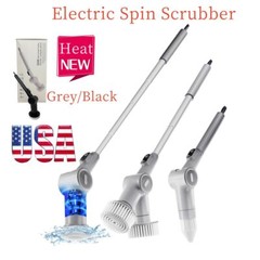 Q500 Electric Power Brush with 8 Cleaning Heads Cordless Rechargeable Cleaner