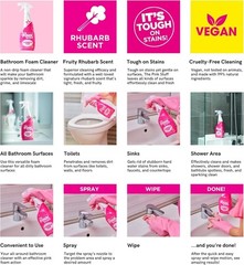 Versatile Foam Cleaner 750ml – The Pink Stuff for Sparkling Bathroom Surfaces