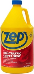 4 x ZEP High Traffic Carpet Spot Remover & Cleaner 1 Gallon ea ~ Factory Case