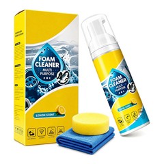 4-in-1 Multi-Enzyme Foam Cleaner, All-Purpose Spray 5oz with Sponge & Towel