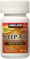 Kirkland Signature Nighttime Sleep Aid 25mg – 96 Tablets