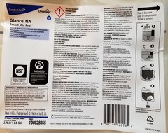 Diversey Glance Na Glass & Multi-Surface Cleaner, Smart Mix Pro Bag, 6 Pk =6 gal