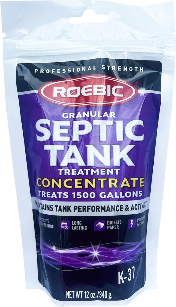 Septic Tank Treatment System Cleaner Sludge Reducer Granular Concentrate 12 OZ O