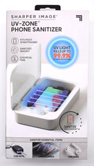Sharper Image UV‑Zone UV Light Phone & Small Item Sanitizer–NEW, SEALED