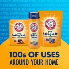 Pure Baking Soda 10.8 lb Bag for Baking Cleaning Deodorizing Pool
